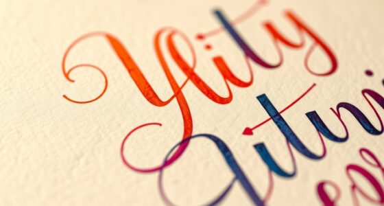 creative hand lettering art