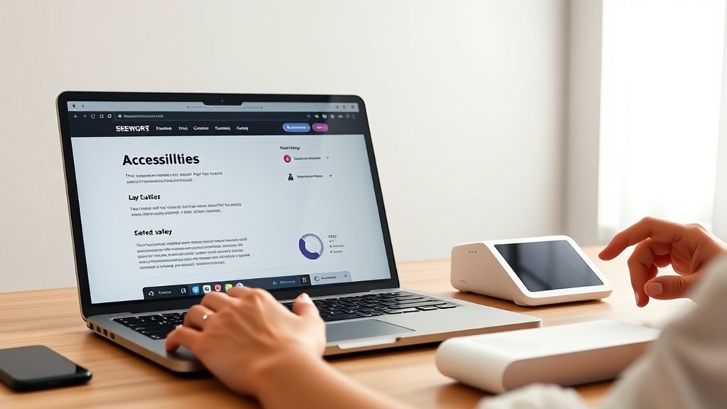 essential accessibility website features