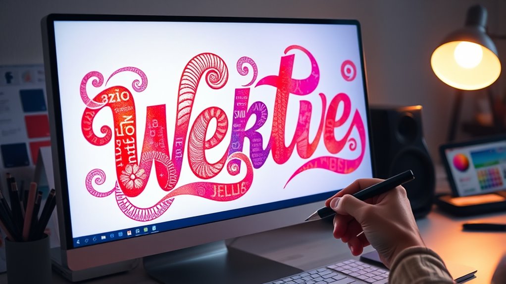 expressive typography enhances emotional impact