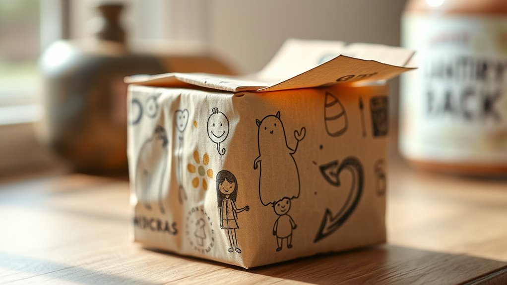 handcrafted indie packaging charm