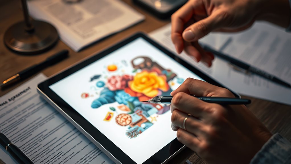 illustration licensing and sales