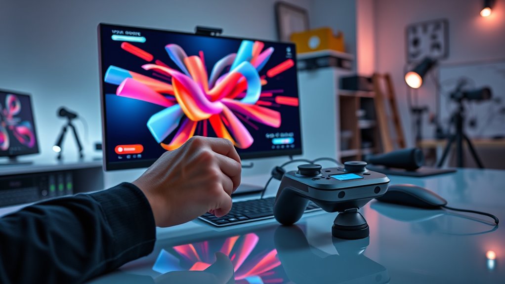 immersive ar vr motion