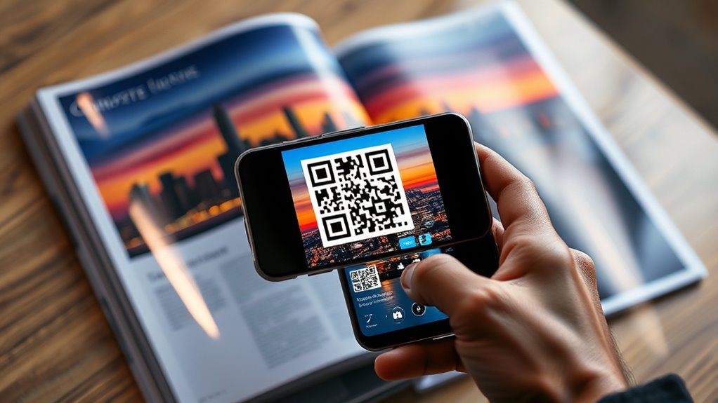 interactive print digital integration