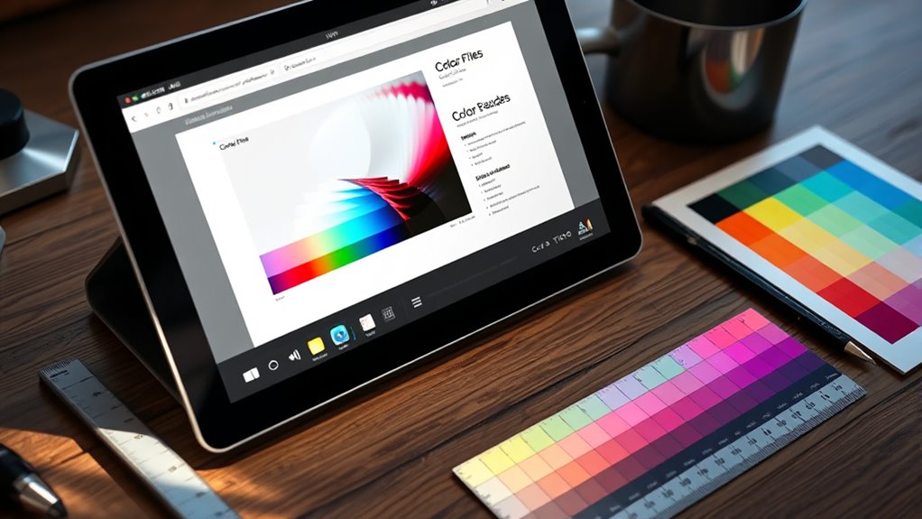 prepare calibrate format print