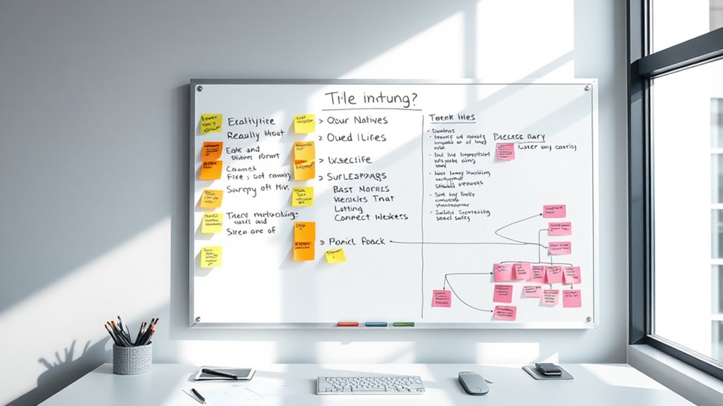 prioritize and organize visually