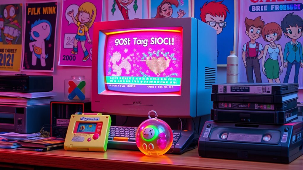 retro 90s and 00s style