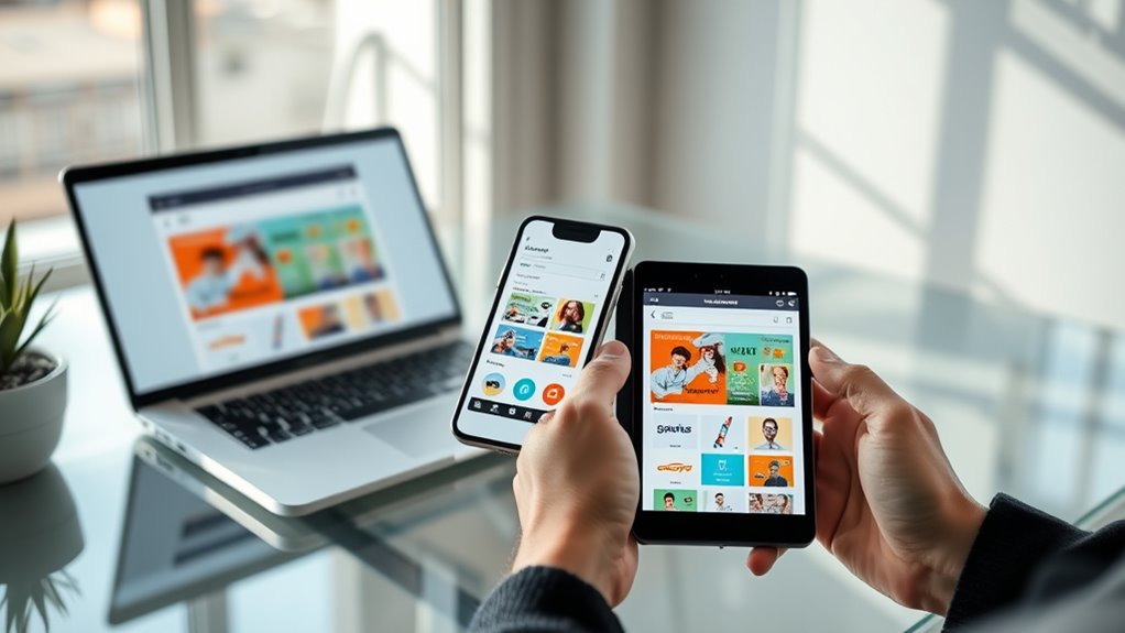 seamless cross device user experience