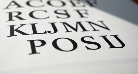 typography structural elements analysis