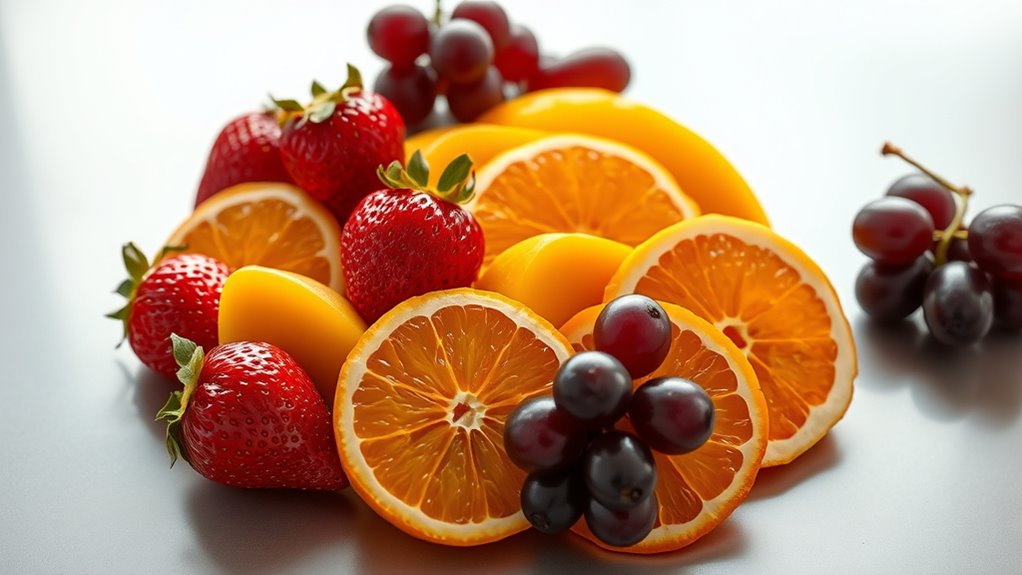 vibrant fruit inspired colors