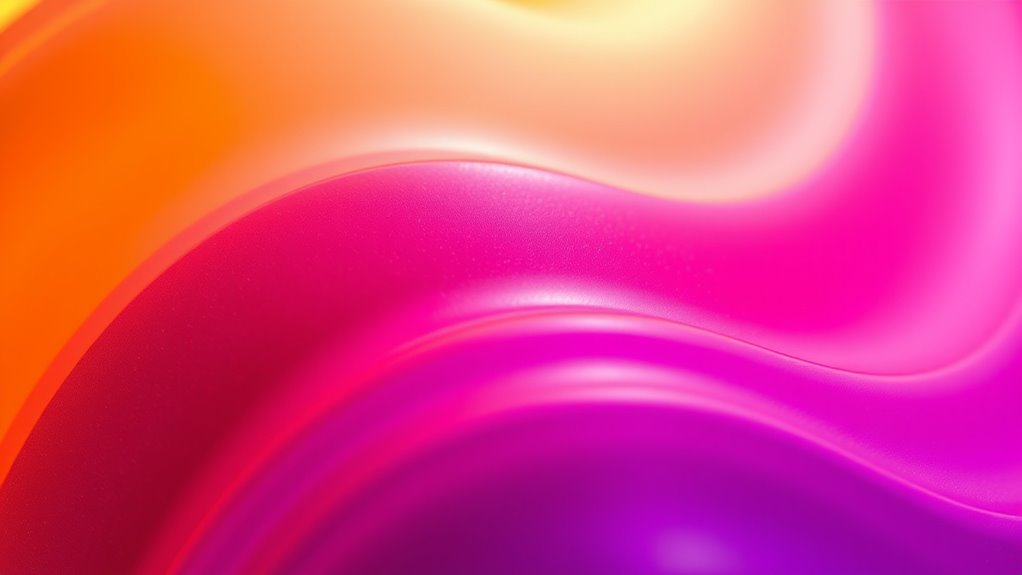 vibrant sunset packaging gradients