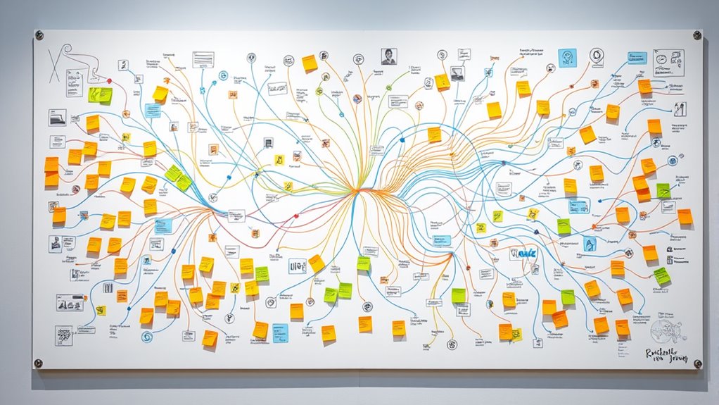 visual user experience mapping