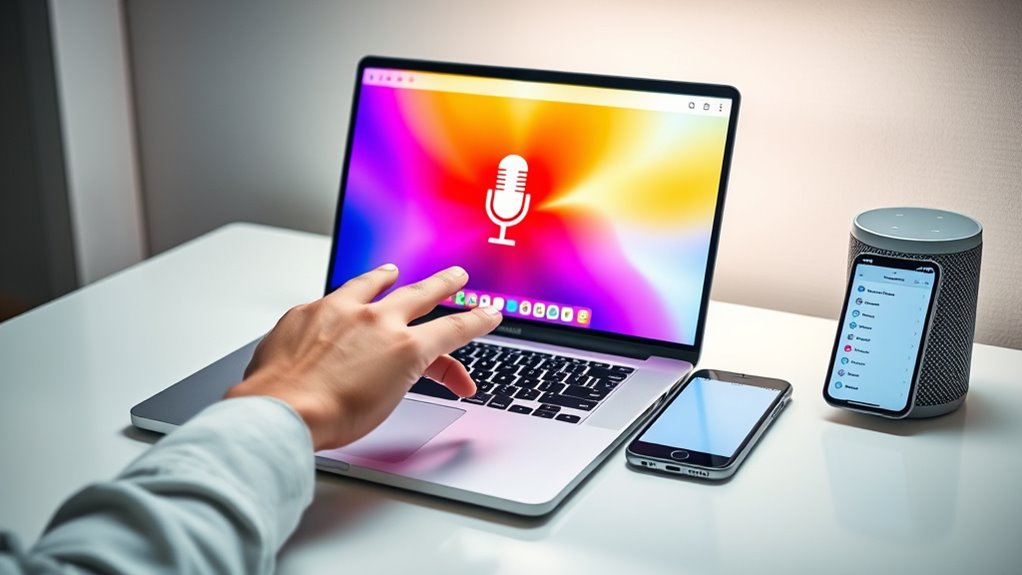 voice interaction accessibility integration