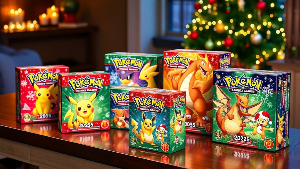 choosing festive pok mon calendars