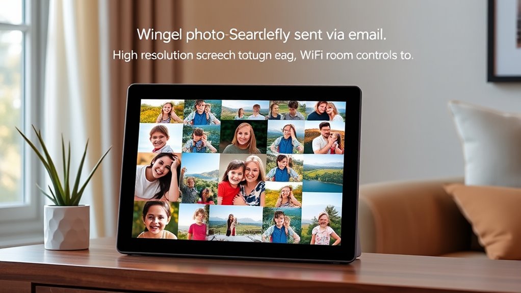 email enabled photo sharing