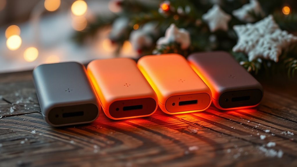 hand warmer features and safety