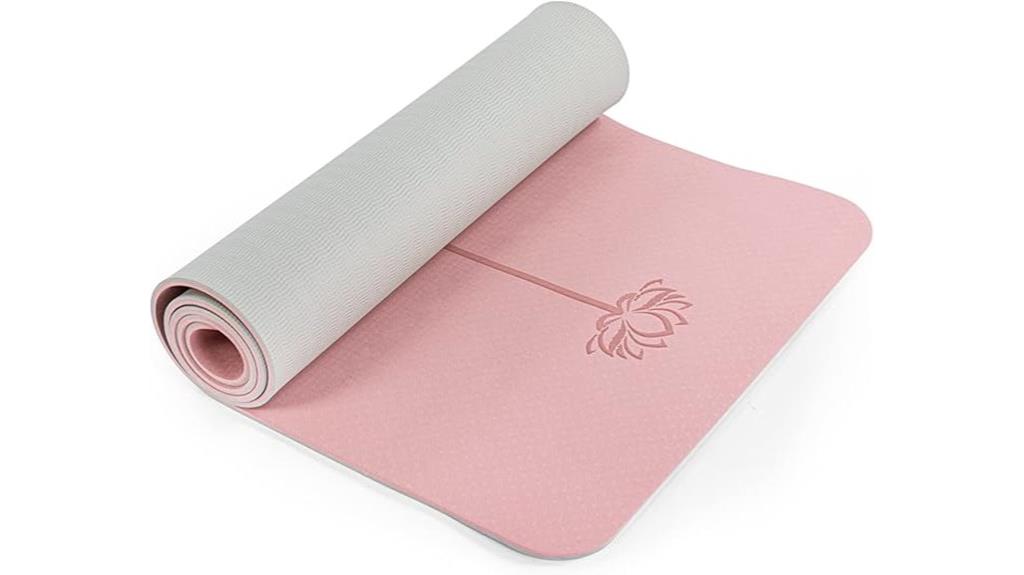 non slip yoga mat set