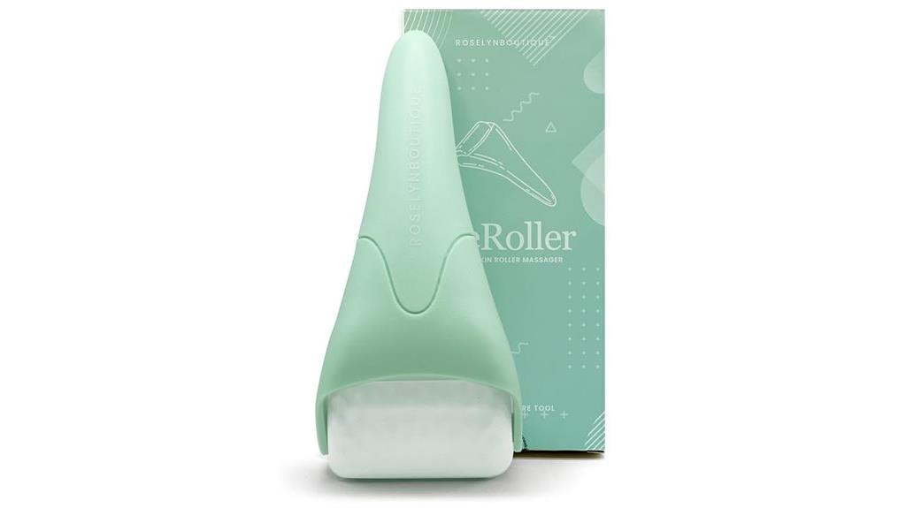 rose quartz face roller
