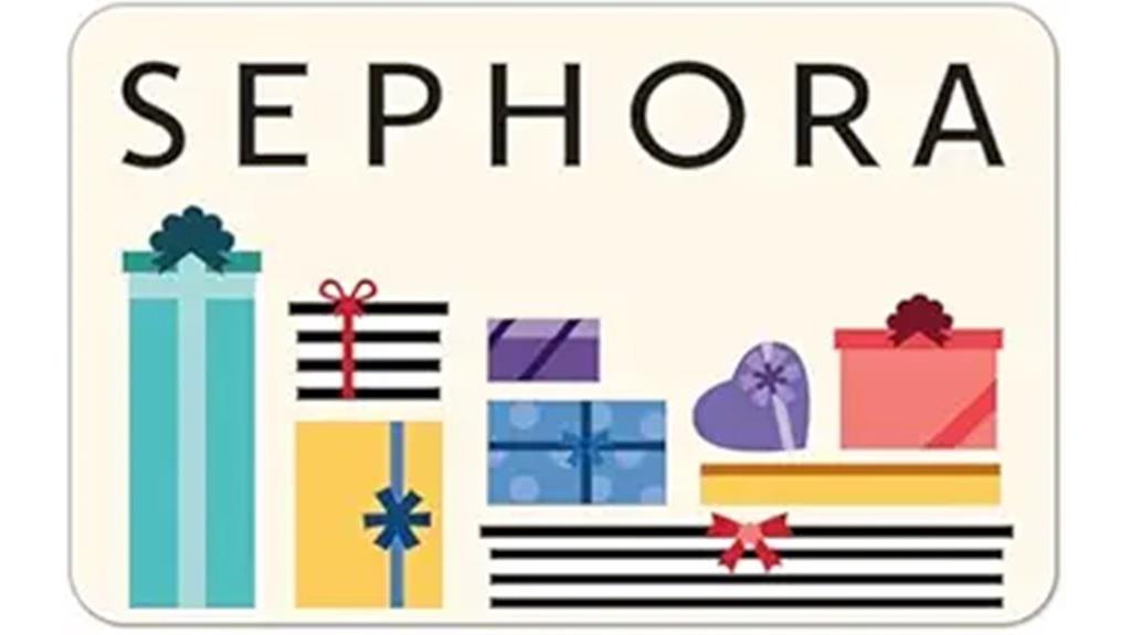 sephora gift card available