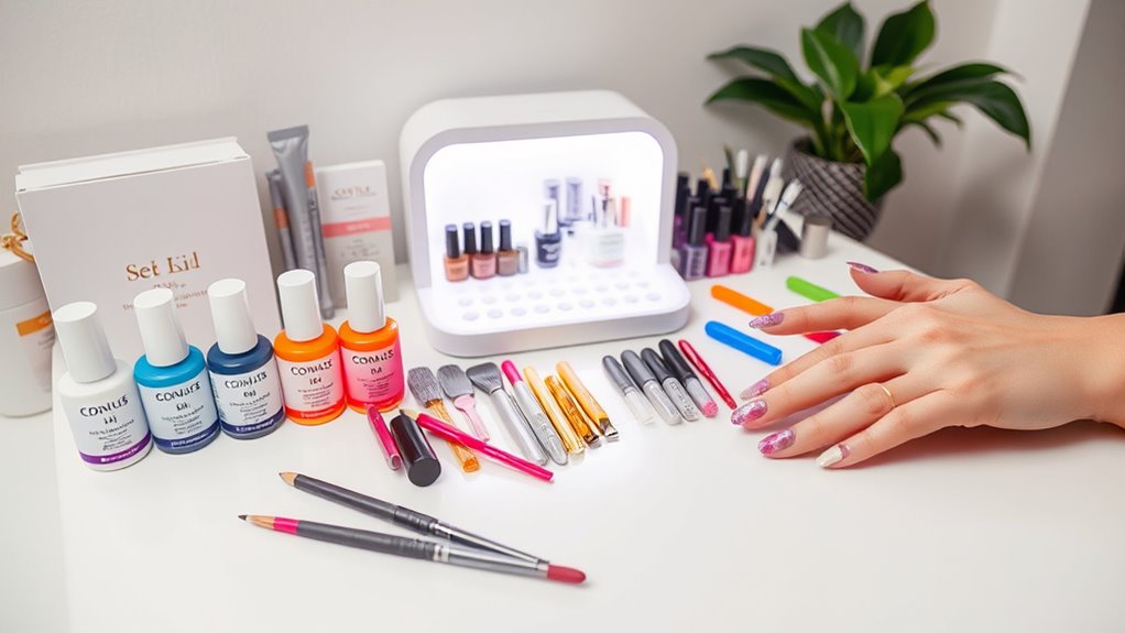 top beginner gel nail kits