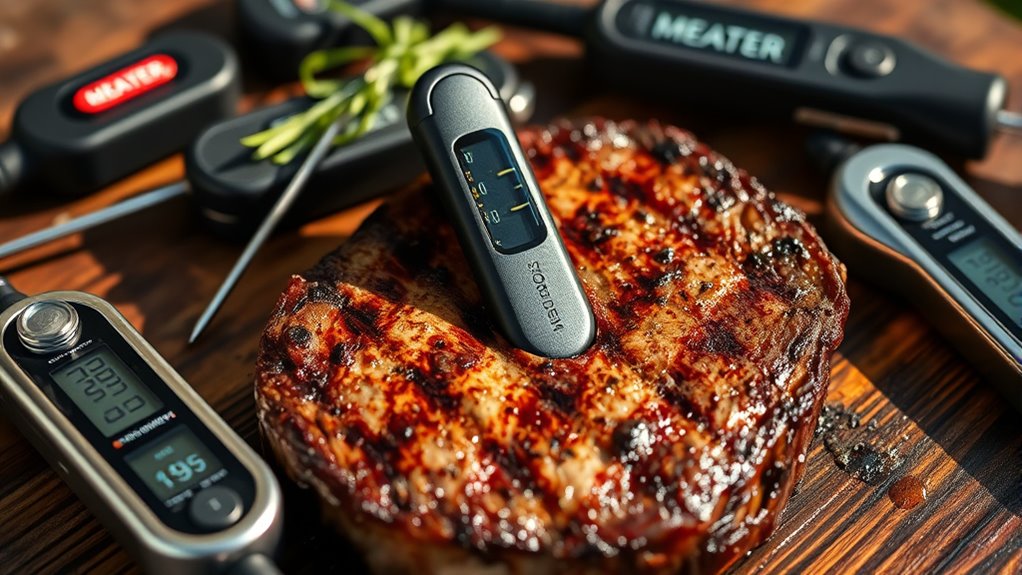 top grilling meat thermometers