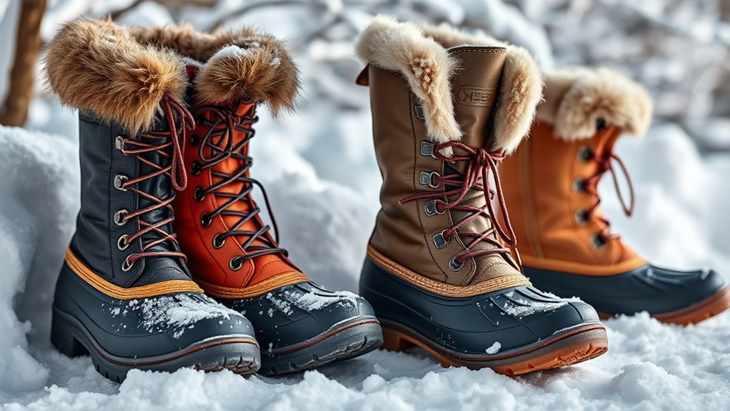 top women s waterproof snow boots