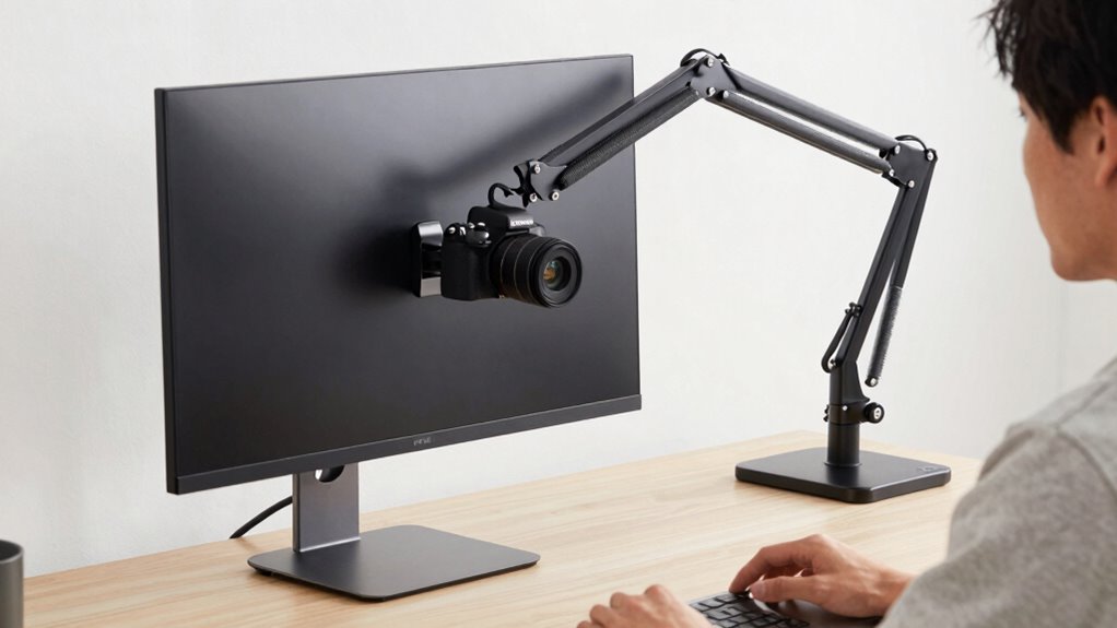 adjust monitor for ergonomic comfort