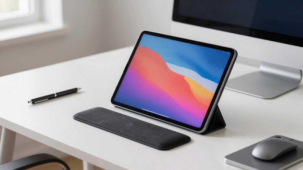 adjust screen height and posture