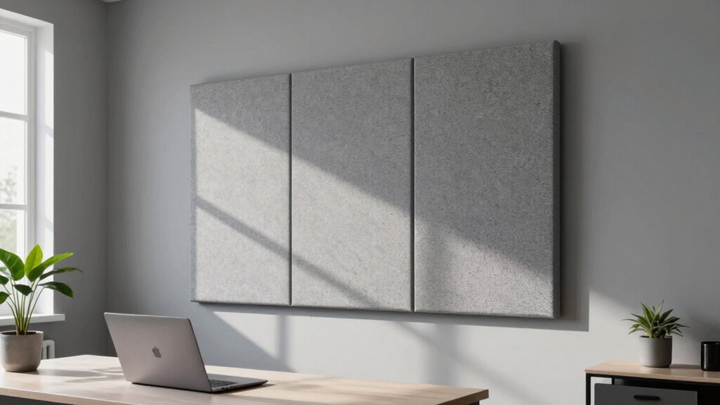 choosing ineffective acoustic panels