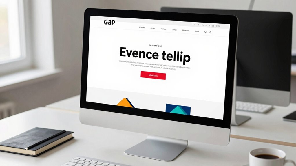 clear visual hierarchy guides users