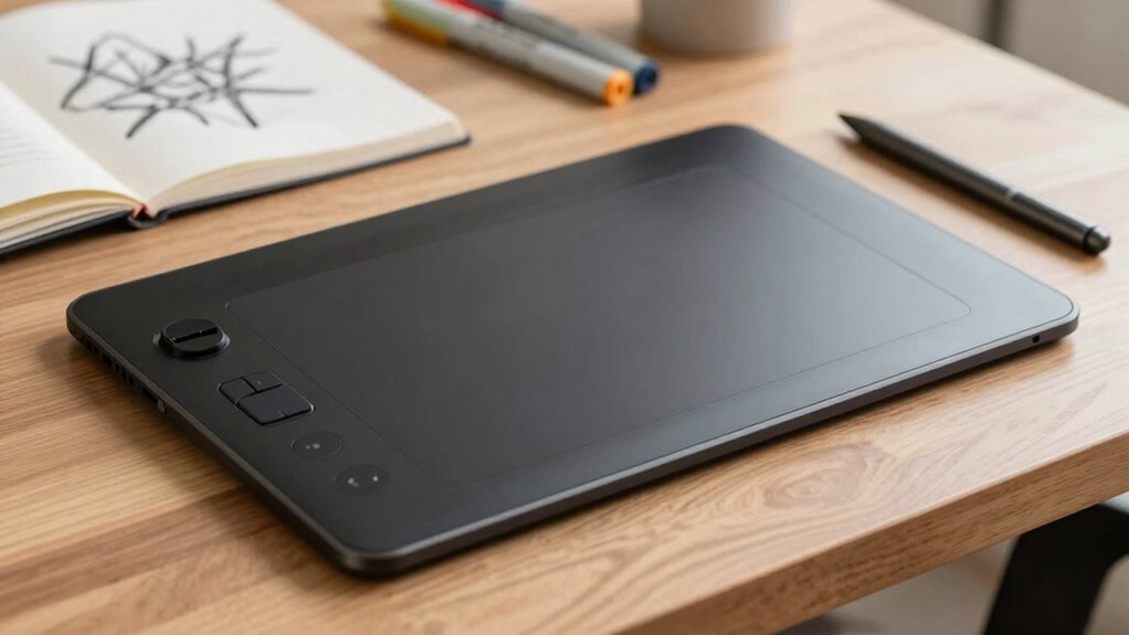 compare drawing tablet sizes