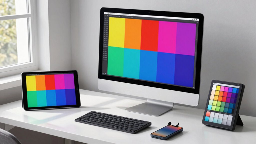 consistent colors across devices