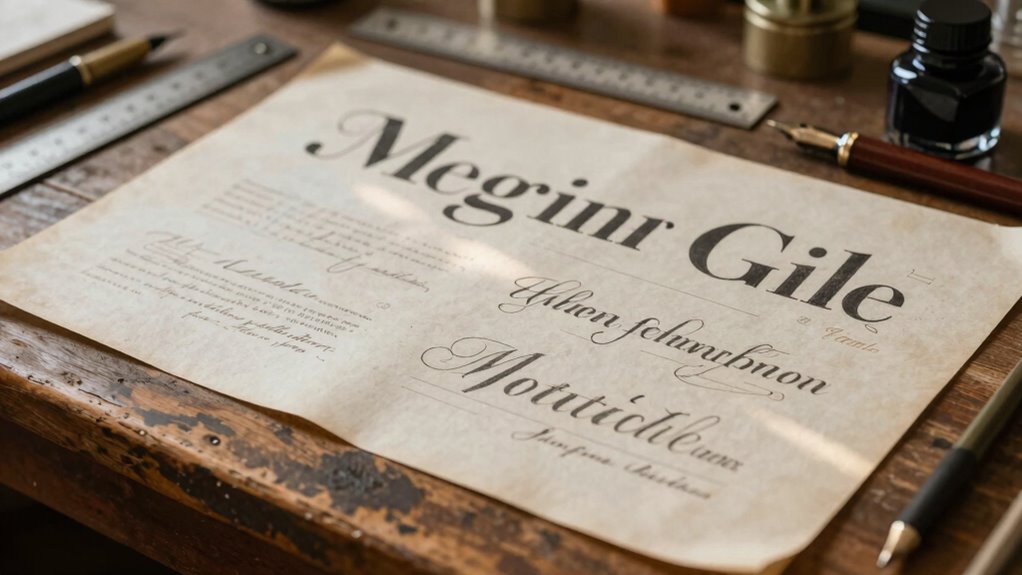 consistent strategic typography design