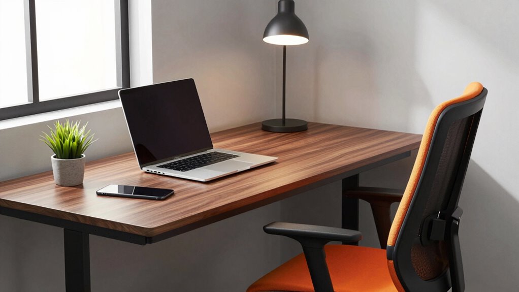 effective chair and desk setup