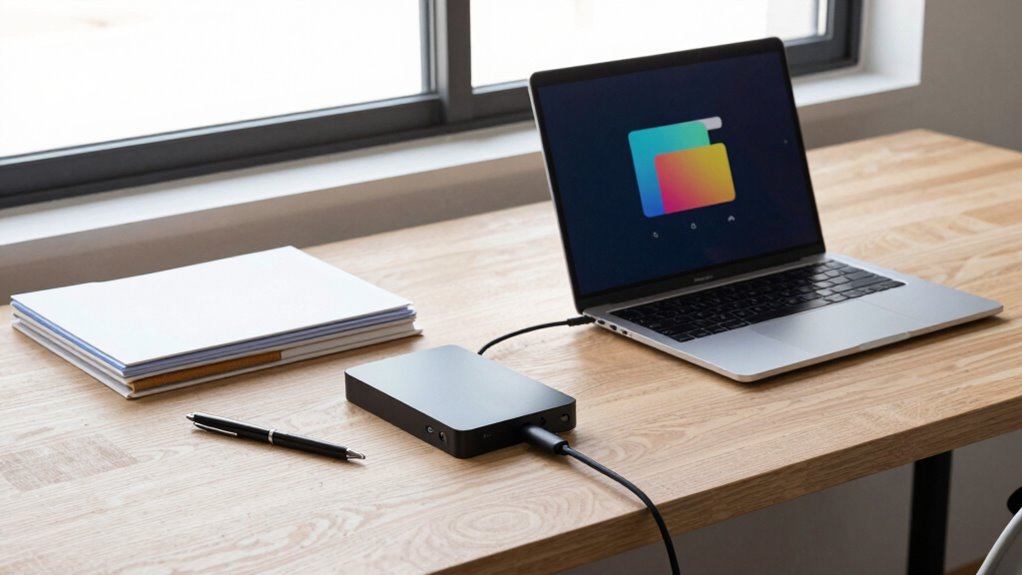 efficient creative backup setup