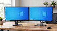 efficient dual monitor setup