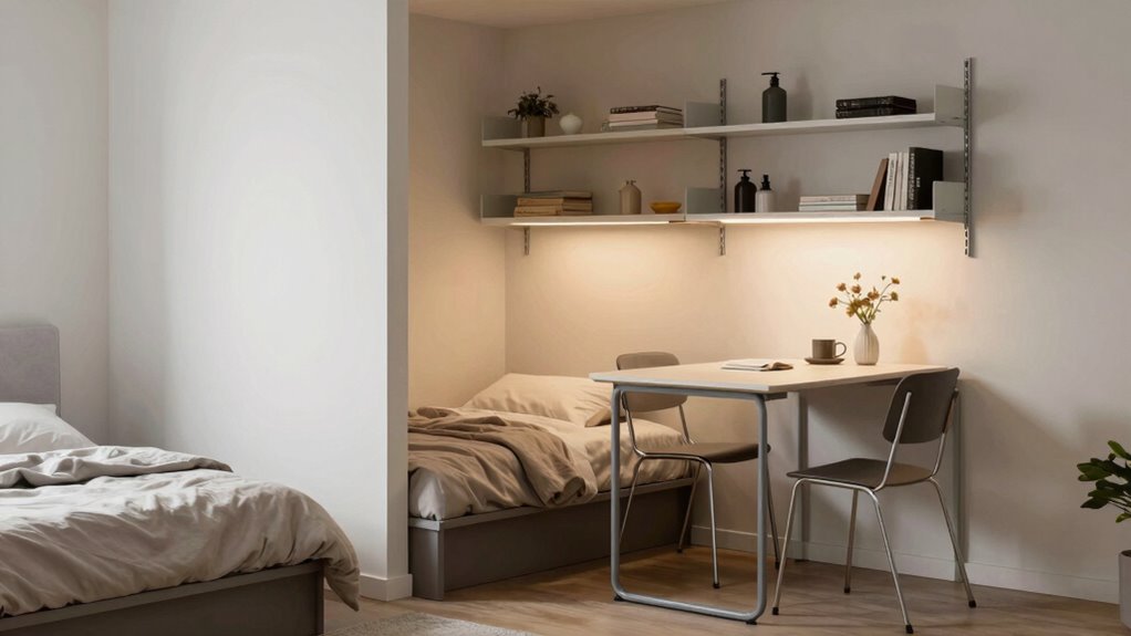 efficient small space setup