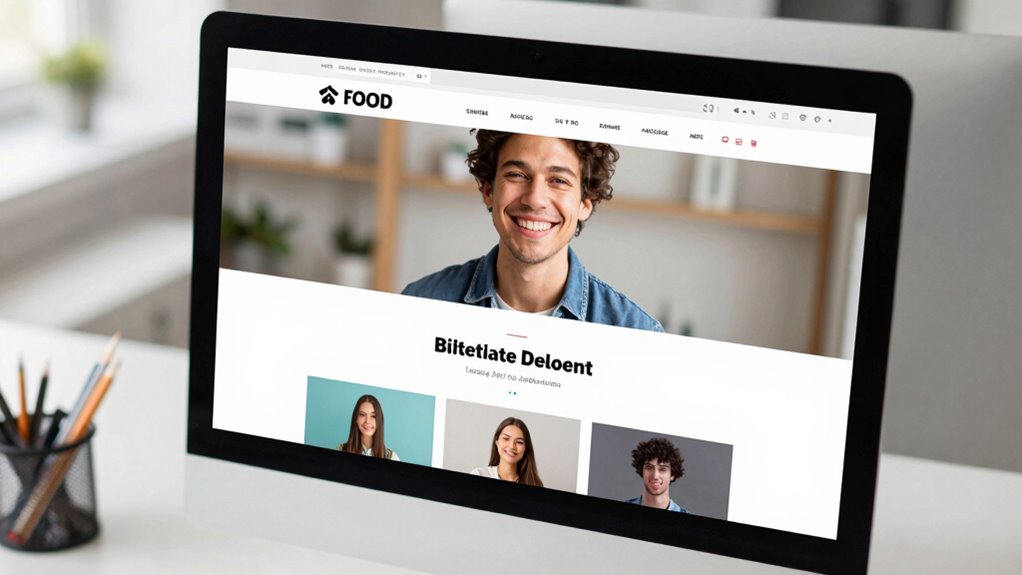 homepage clarity enhances user understanding