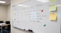improper whiteboard station selection