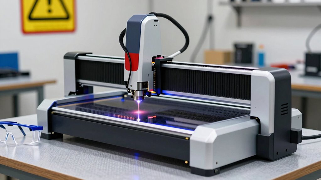 laser cutter safety upgrades