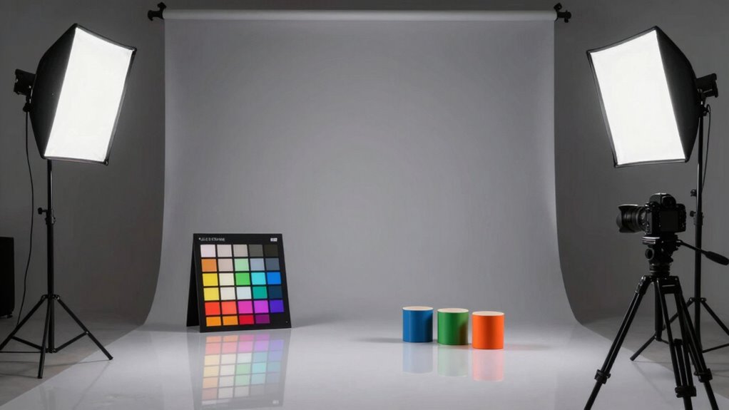 optimal studio lighting for color