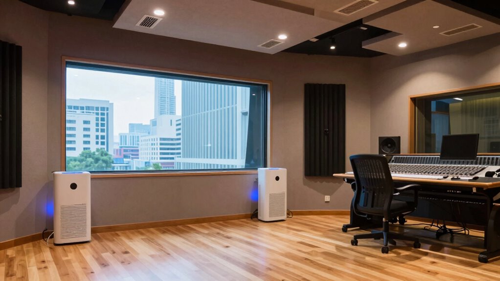 optimize studio air quality