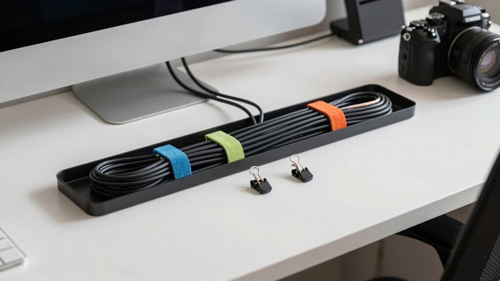 organized wireless cable management