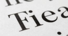 overusing decorative serifs