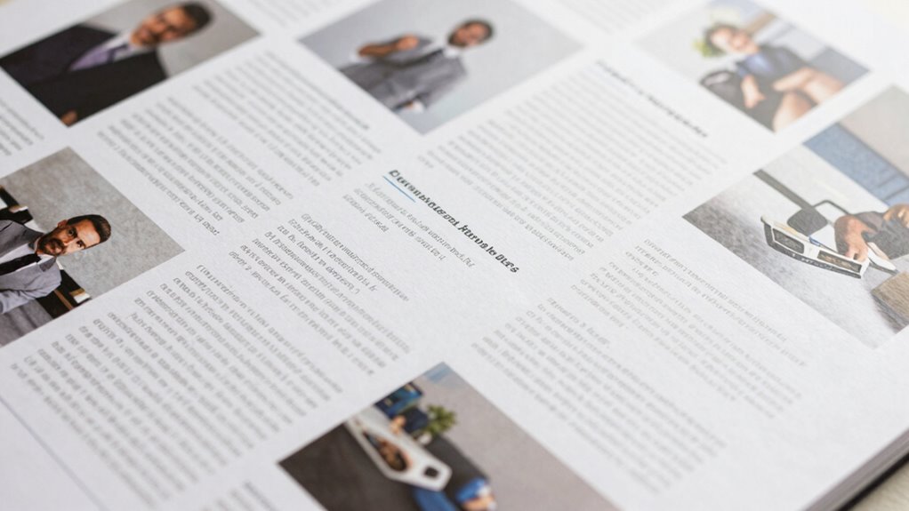 poor spacing and alignment