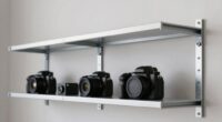 quick studio shelving setup