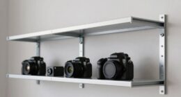 quick studio shelving setup