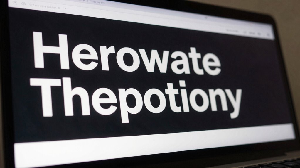 readable fonts enhance usability