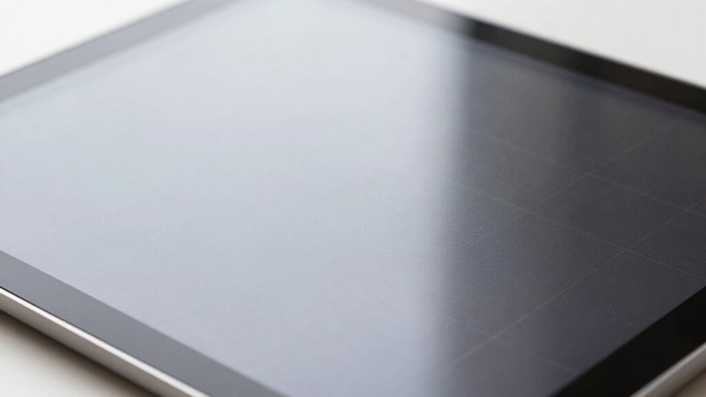 screen texture impacts usability