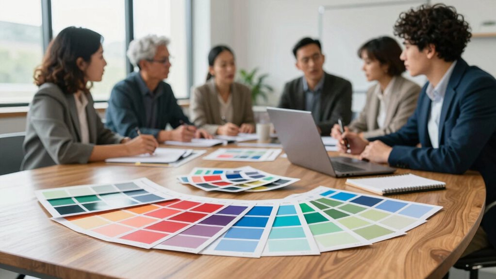 selecting meeting color codes
