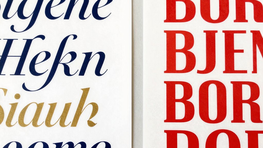 strategic harmonious font pairing